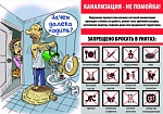 Убедительно просим ВАС не выбрасывайте в канализацию пищевые отходы, тряпки, памперсы, отходы кошачьего туалета, строительный мусор и смеси из-за этого происходят постоянные засоры в канализации.